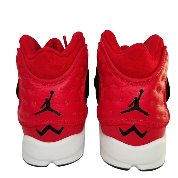 New in box Red and black Nike University Jordans sz 6.5 - Picture 4 of 7